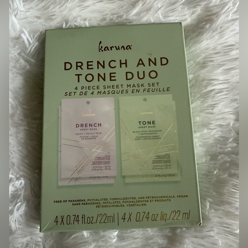 Karuna - Drench and Tone Duo Sheet Mask Set